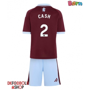 Aston Villa Matty Cash #2 Hjemmebanesæt Børn 2026-27 Kort ærmer (+ korte bukser)